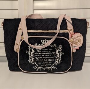 Juicy Couture Quilted Weekender